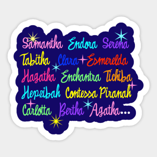 Magic Women Role Call Sticker